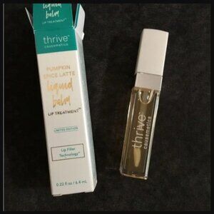Thrive causemetics pumpkin spice latte liquid balm lip treatment NIB